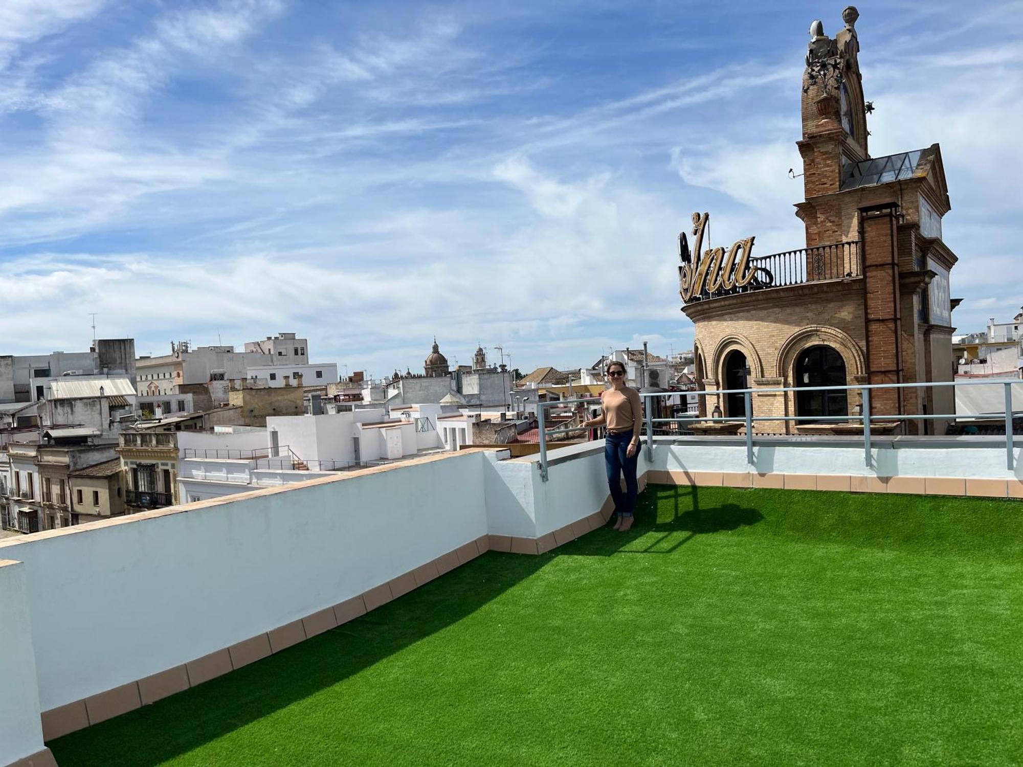 Apartamento Atico Moderno Jerez de la Frontera Buitenkant foto
